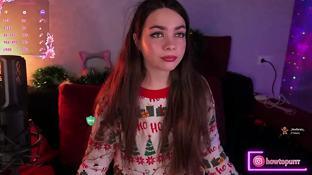 Snapshot of How2Meow chatting on 12-30-24, 05:13 How2Meow online show from 12-30-24, 05:13