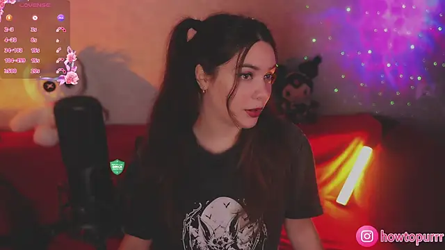 Snapshot of How2Meow chatting on 10-12-25, 04:28 How2Meow online show from 10-12-25, 04:28