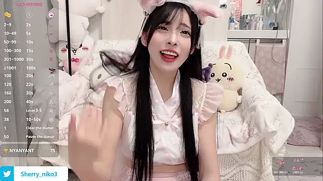 Sherry niko online show from 11-19-25, 01:22