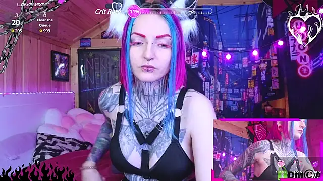 NekoCyber online show from 12-25-24, 04:22