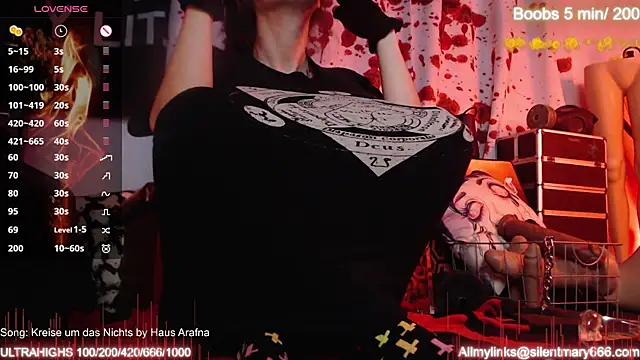 Snapshot of Silentmary chatting on 10-27-25, 09:02 Silentmary online show from 10-27-25, 09:02