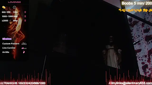 Snapshot of Silentmary chatting on 10-30-25, 03:35 Silentmary online show from 10-30-25, 03:35