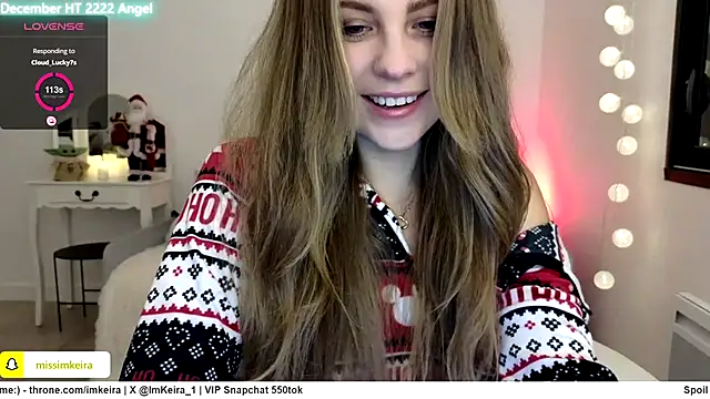 Snapshot of ImKeira chatting on 12-20-24, 08:23 ImKeira online show from 12-20-24, 08:23