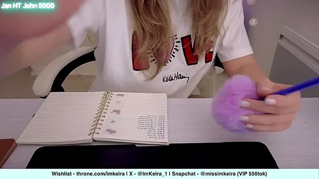 Snapshot of ImKeira chatting on 01-27-25, 07:56 ImKeira online show from 01-27-25, 07:56