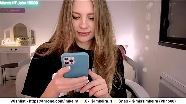 Snapshot of ImKeira chatting on 03-09-25, 08:10 ImKeira online show from 03-09-25, 08:10