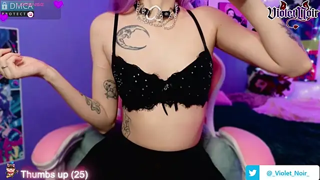 Snapshot of Violet_Noir chatting on 12-16-24, 11:44 Violet Noir online show from 12-16-24, 11:44