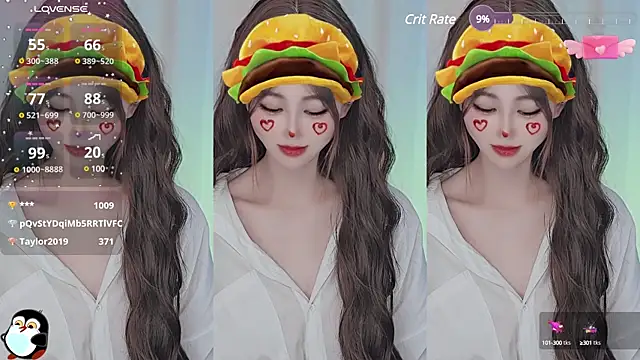 Snapshot of Aimee-520 chatting on 03-19-25, 01:40 Aimee-520 online show from 03-19-25, 01:40