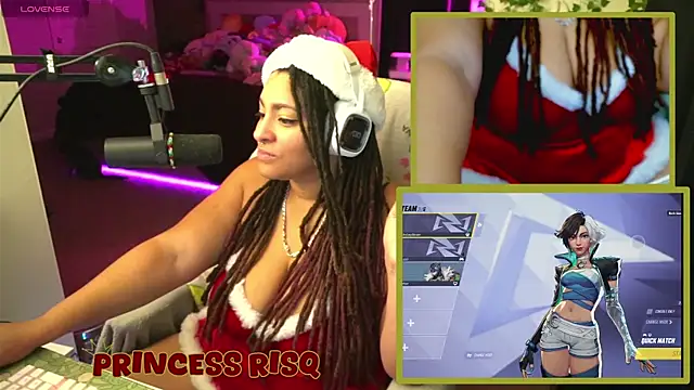 PrincessRisq online show from 12-13-24, 01:26