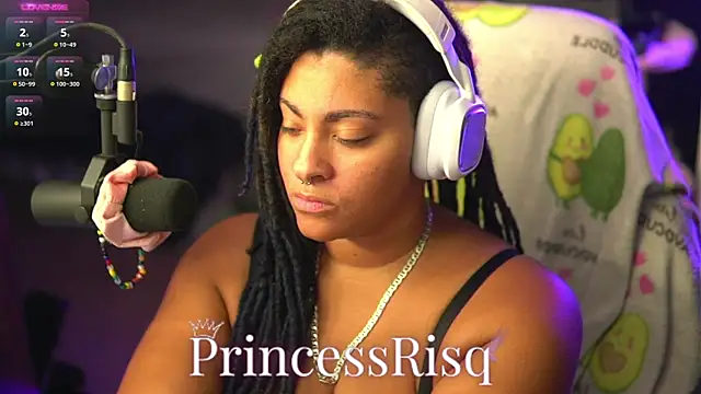 PrincessRisq online show from 10-18-25, 01:30